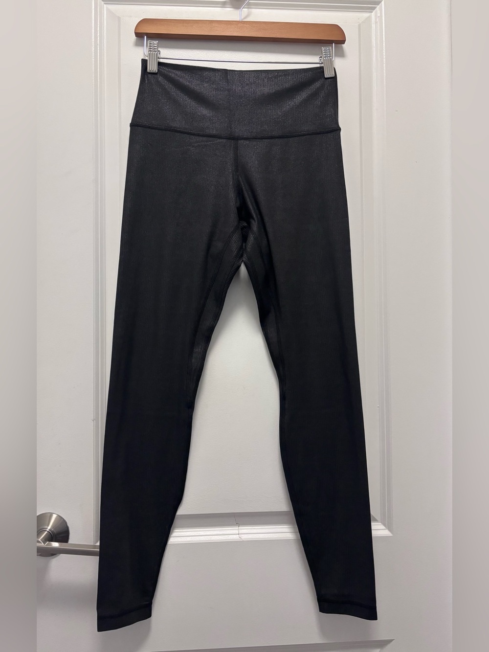 lululemon athletica Black Shimmer High-Waist Leggings